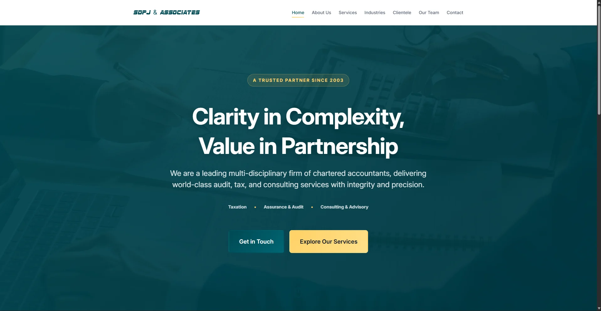 SDPJ site — after redesign